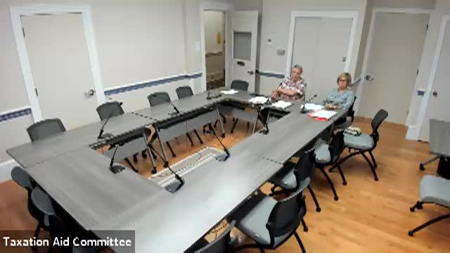 Taxation Aid Committee 9-24-25