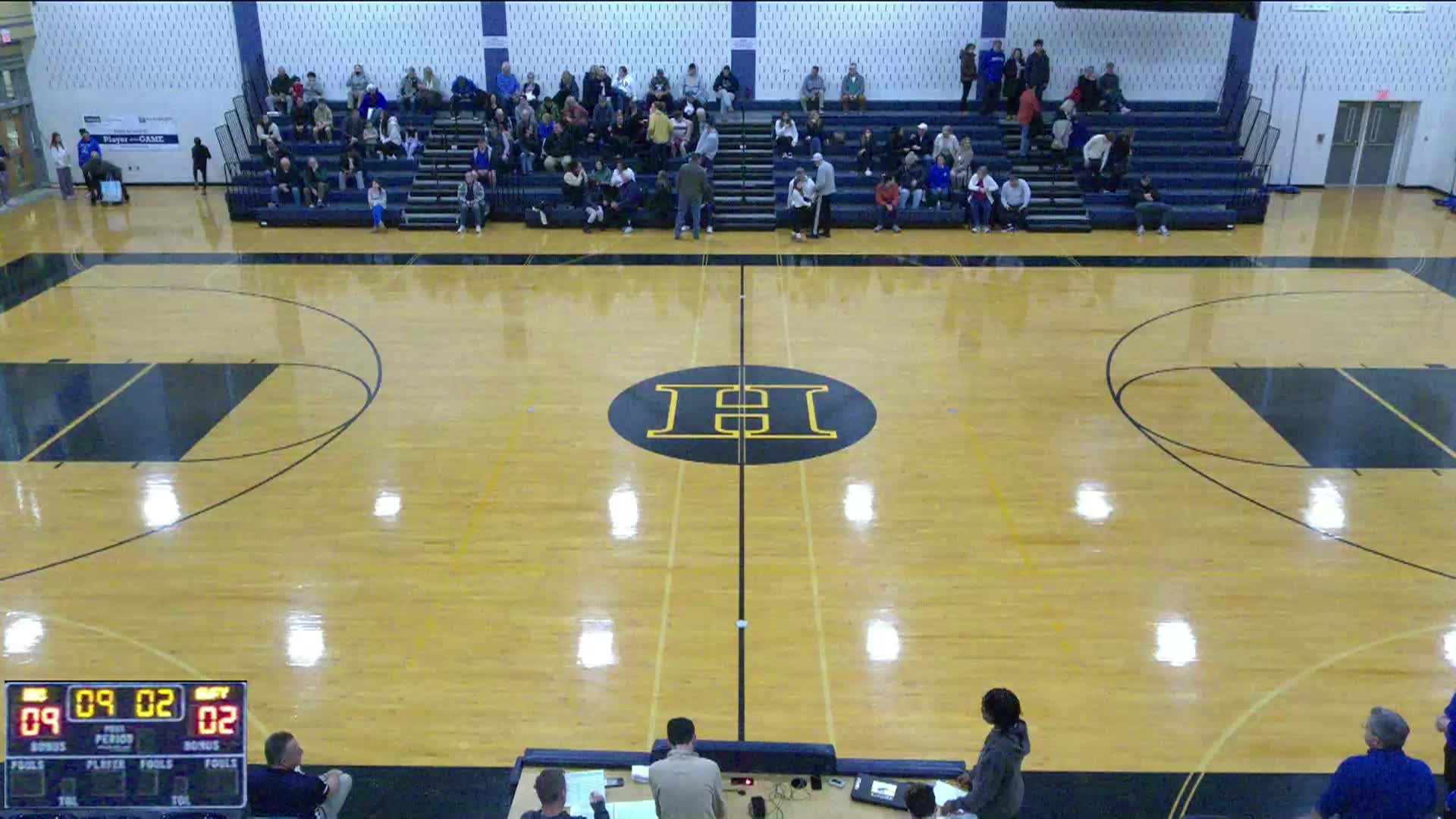 Hanover Boys Basketball vs Scituate