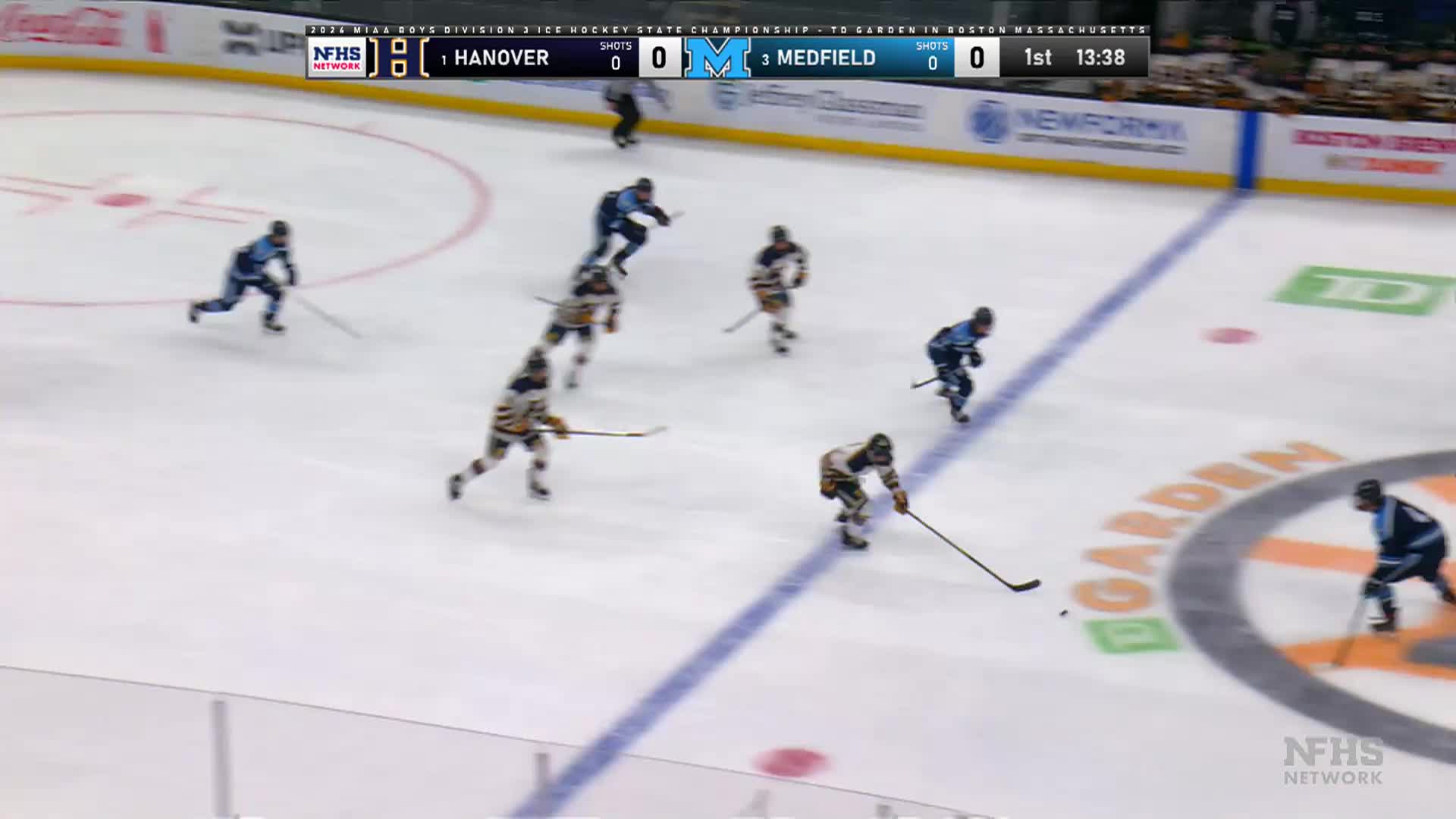 HHS Boys Hockey vs Medfield State Champ 2026