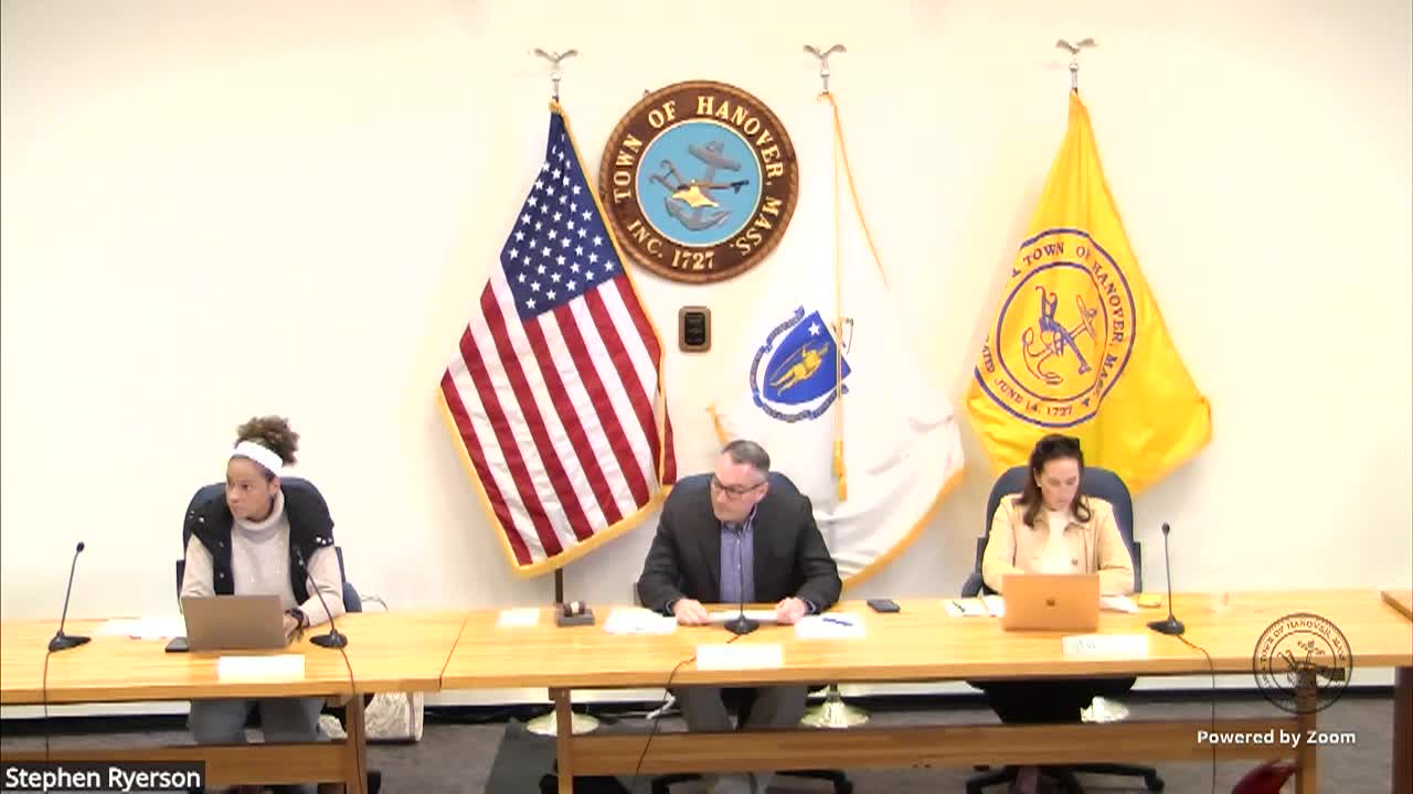 Hanover Selectboard 3-30-26