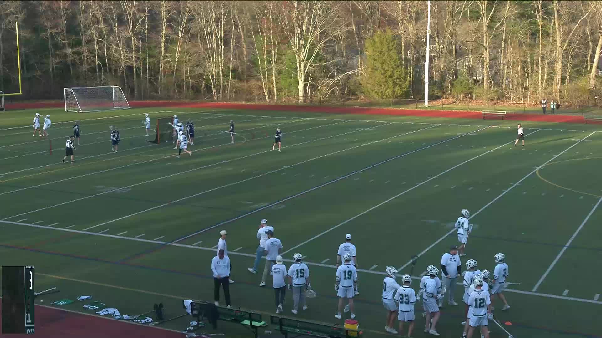 Hanover High School Mens Varsity Lacrosse vs Canton High School