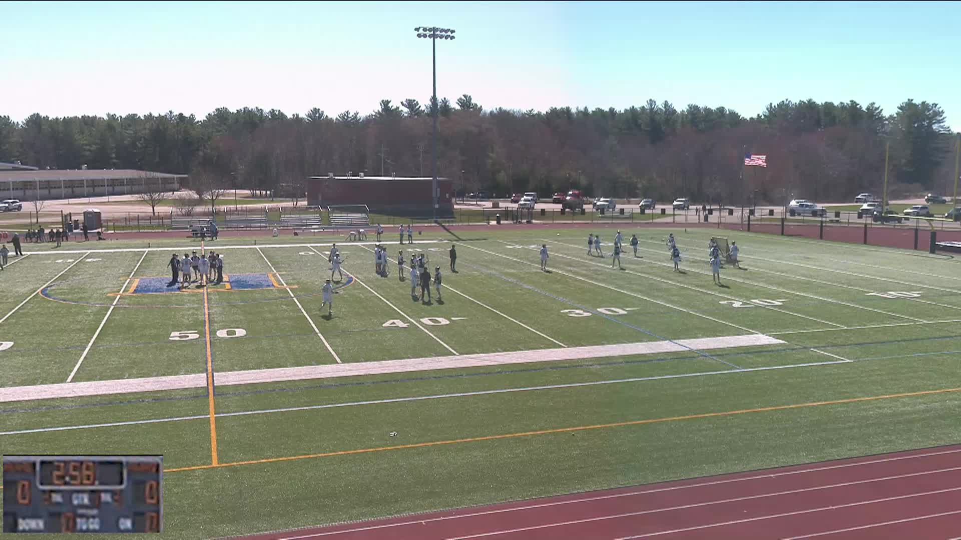 Hanover High School vs Chelmsford High School Mens Varsity Lacrosse